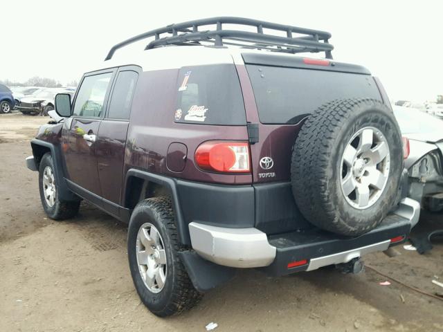 JTEZU11F870018403 - 2007 TOYOTA FJ CRUISER PURPLE photo 3