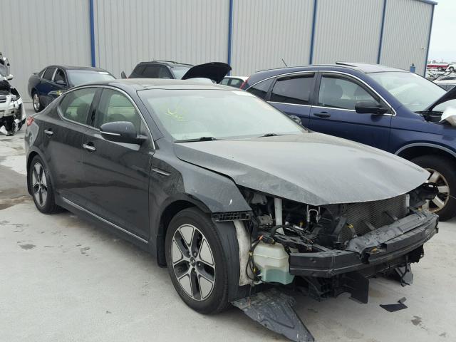 KNAGM4AD1B5007960 - 2011 KIA OPTIMA HYB BLACK photo 1