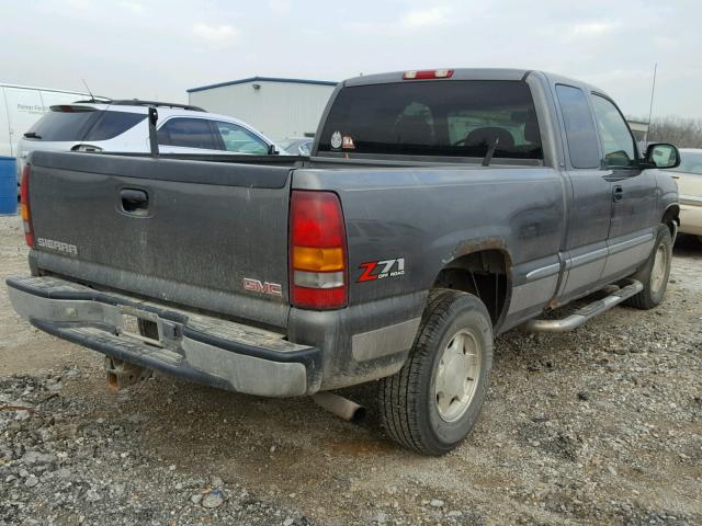 2GTEK19T521104896 - 2002 GMC NEW SIERRA SILVER photo 4