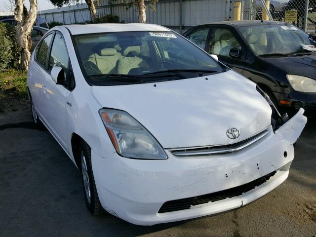 JTDKB20U763157002 - 2006 TOYOTA PRIUS WHITE photo 1