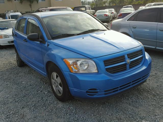 1B3HB28B28D645480 - 2008 DODGE CALIBER BLUE photo 1