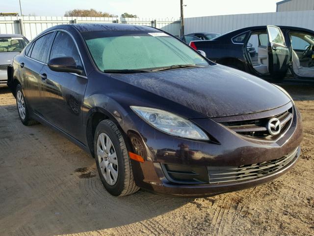 1YVHZ8BHXA5M16484 - 2010 MAZDA 6 I PURPLE photo 1