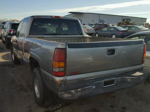 2GTEK19T2Y1270561 - 2000 GMC NEW SIERRA GRAY photo 3