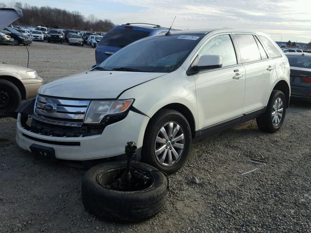 2FMDK39C17BA86756 - 2007 FORD EDGE SEL P WHITE photo 2