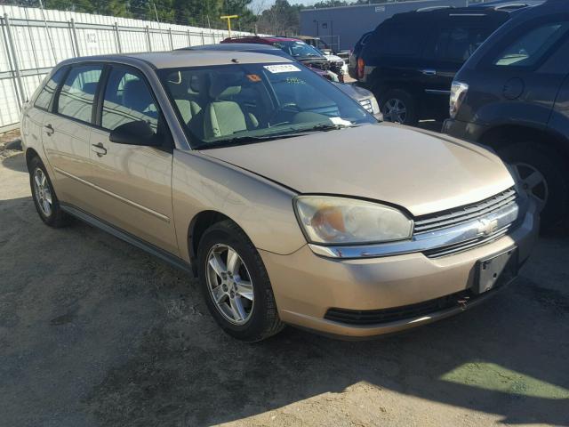 1G1ZT62885F300547 - 2005 CHEVROLET MALIBU MAX GOLD photo 1