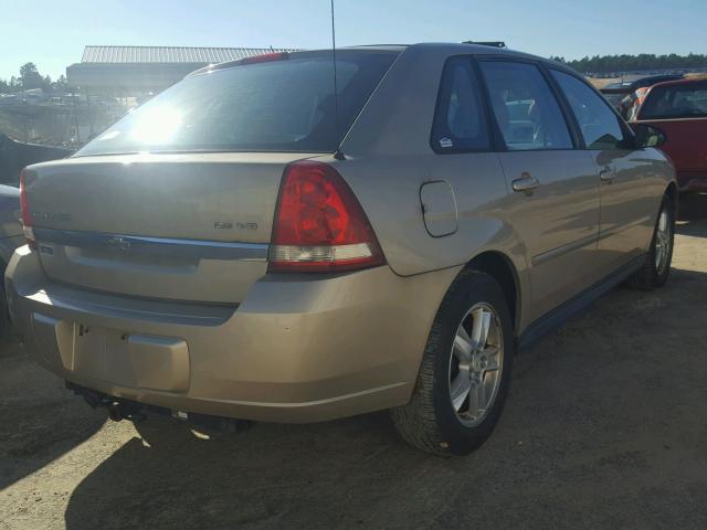 1G1ZT62885F300547 - 2005 CHEVROLET MALIBU MAX GOLD photo 4