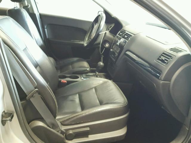 3FAHP08177R202958 - 2007 FORD FUSION SEL SILVER photo 5