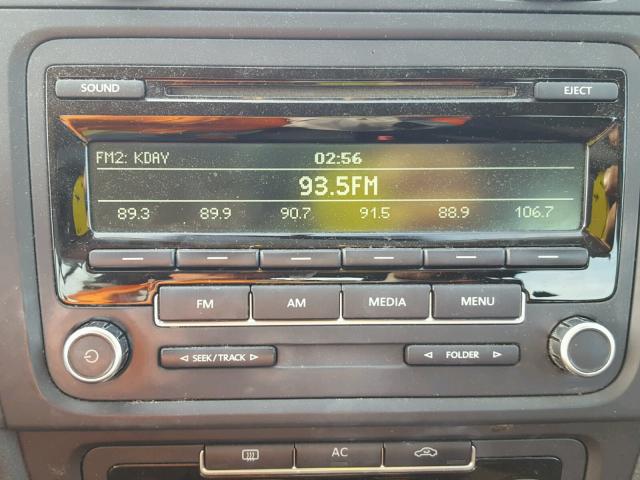 WVWDB7AJ9CW221819 - 2012 VOLKSWAGEN GOLF 蓝色 照片 9