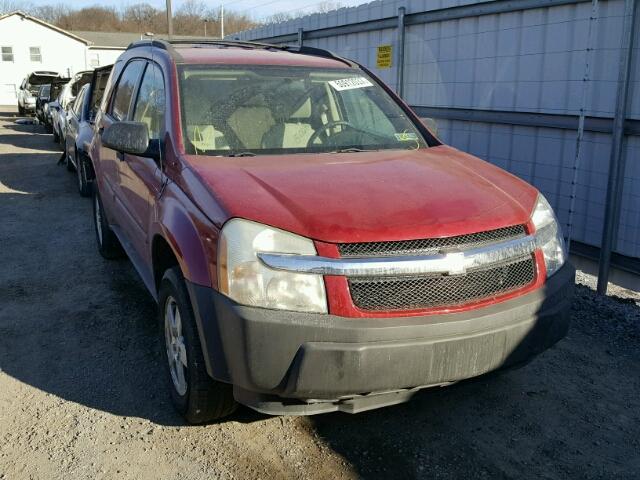 2CNDL13F256112601 - 2005 CHEVROLET EQUINOX LS RED photo 1