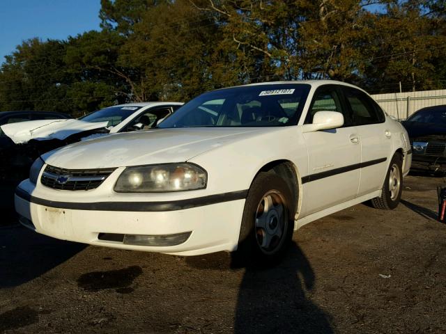 2G1WH55K119366530 - 2001 CHEVROLET IMPALA LS WHITE photo 2