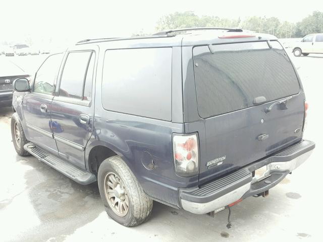 1FMRU1561YLA99819 - 2000 FORD EXPEDITION BLACK photo 3