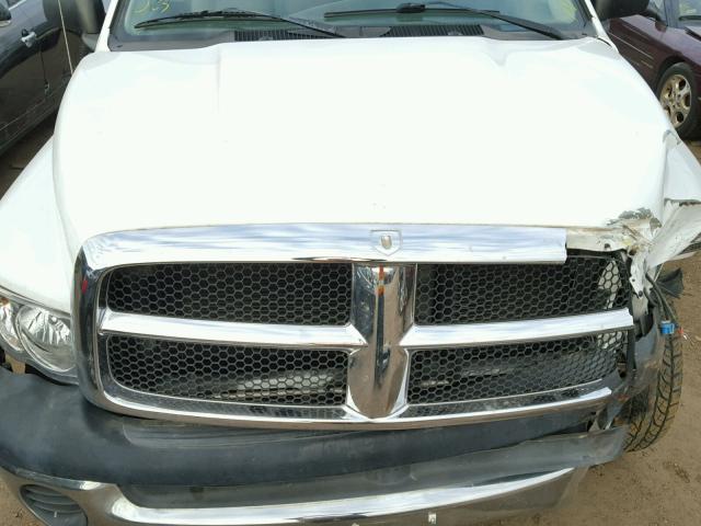 3D7KU26D73G822982 - 2003 DODGE RAM 2500 S WHITE photo 7