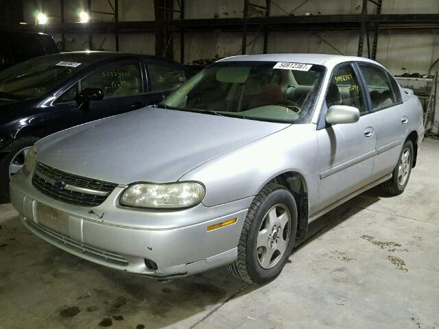 1G1NE52J82M687663 - 2002 CHEVROLET MALIBU LS 银色 照片 2