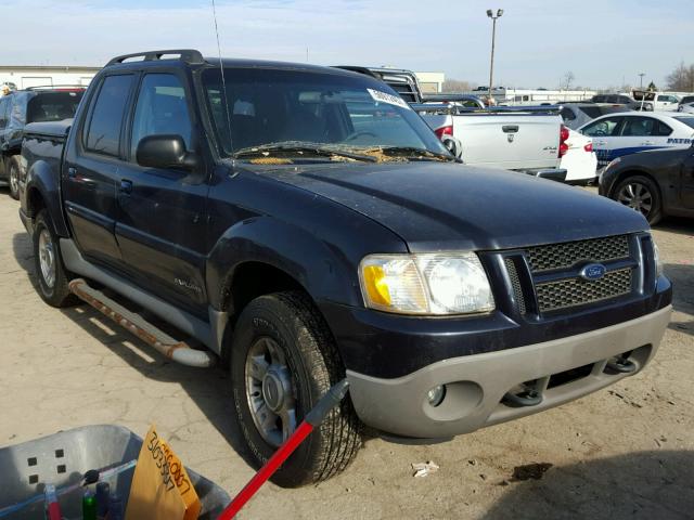 1FMZU67E91UA81375 - 2001 FORD EXPLORER S BLUE photo 1