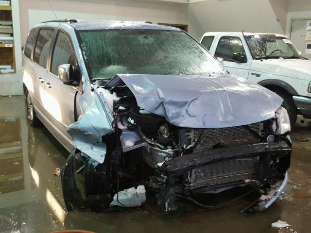 2C4RC1CG6DR805753 - 2013 CHRYSLER TOWN & COU BLUE photo 1