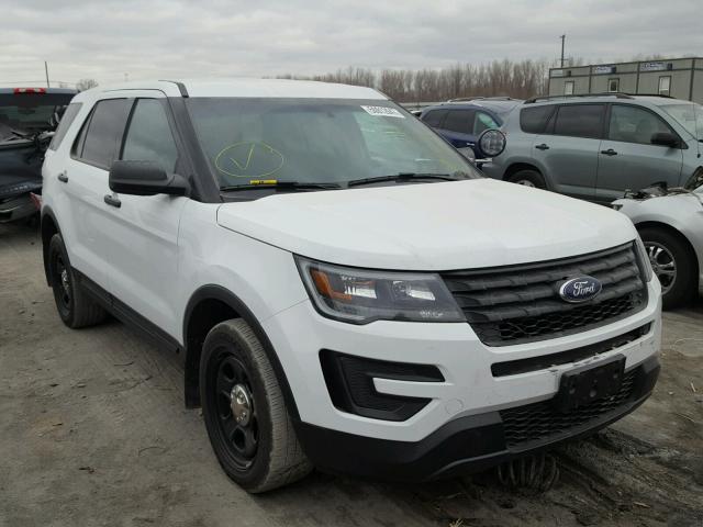 1FM5K8AR8HGB41182 - 2017 FORD EXPLORER P WHITE photo 1