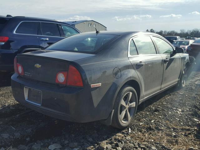 1G1ZC5E18BF118545 - 2011 CHEVROLET MALIBU 1LT BLACK photo 4