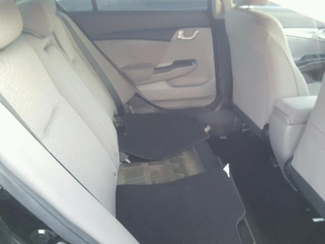 2HGFB2F83FH514220 - 2015 HONDA CIVIC EX შავი ფოტო 6