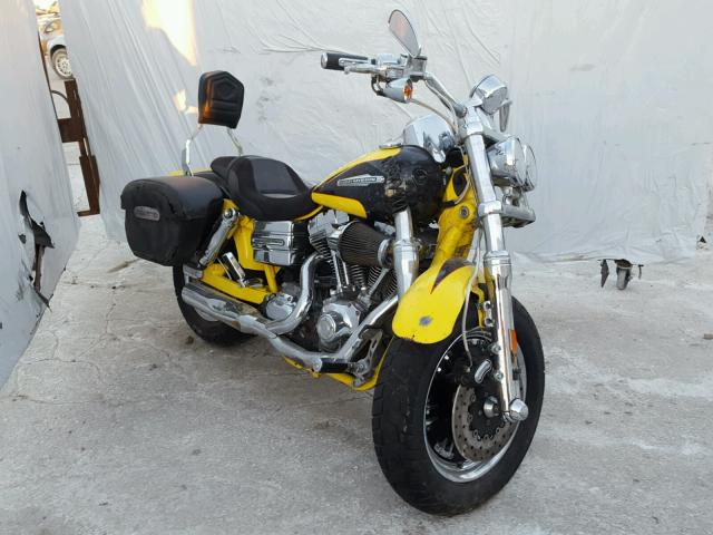 1HD1PX8189K975996 - 2009 HARLEY-DAVIDSON FXDFSE YELLOW photo 1