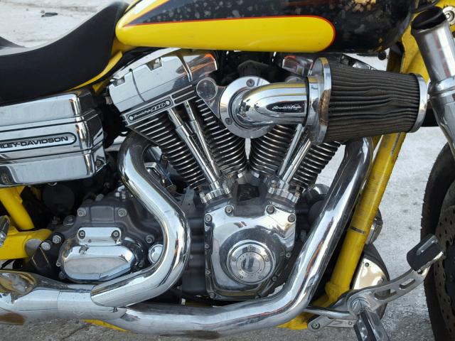 1HD1PX8189K975996 - 2009 HARLEY-DAVIDSON FXDFSE YELLOW photo 7