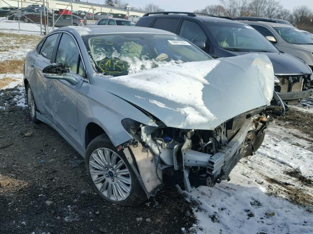 3FA6P0LU4DR146434 - 2013 FORD FUSION SE BLUE photo 1