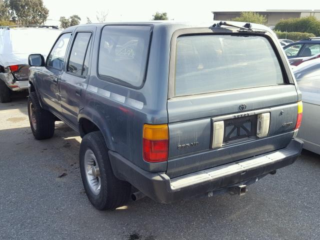 JT3VN39W1N8036373 - 1992 TOYOTA 4RUNNER VN GREEN photo 3