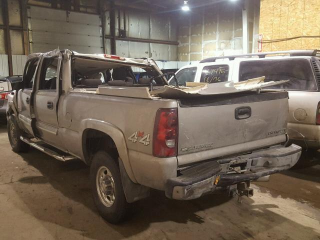 1GCHK23113F145465 - 2003 CHEVROLET SILVERADO SILVER photo 3