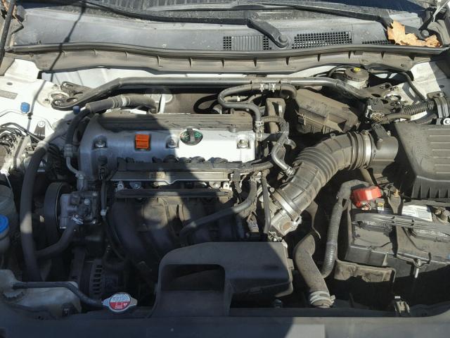 1HGCP2F84AA001571 - 2010 HONDA ACCORD EXL WHITE photo 7