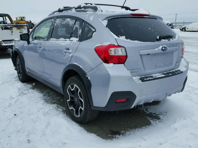 JF2GPABC4H8270127 - 2017 SUBARU CROSSTREK SILVER photo 3