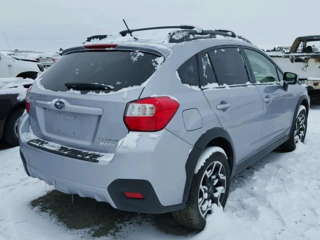 JF2GPABC4H8270127 - 2017 SUBARU CROSSTREK SILVER photo 4