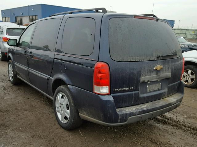 1GNDV23167D199147 - 2007 CHEVROLET UPLANDER L BLUE photo 3