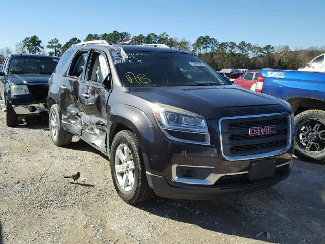 1GKKRPKD6DJ163103 - 2013 GMC ACADIA SLE BLACK photo 1