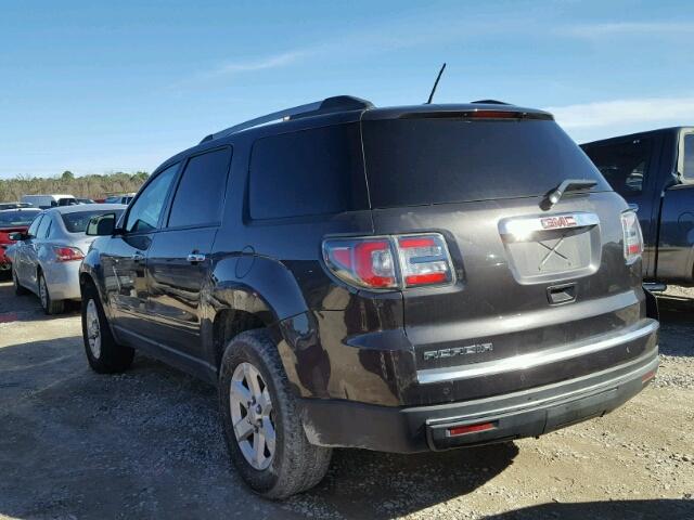 1GKKRPKD6DJ163103 - 2013 GMC ACADIA SLE BLACK photo 3