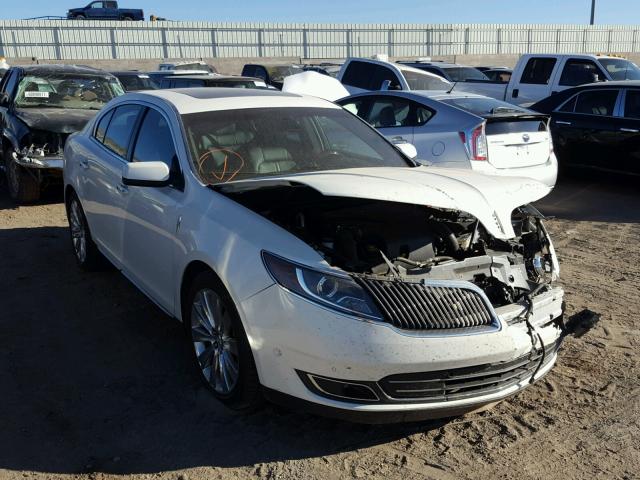 1LNHL9FT4DG601372 - 2013 LINCOLN MKS WHITE photo 1