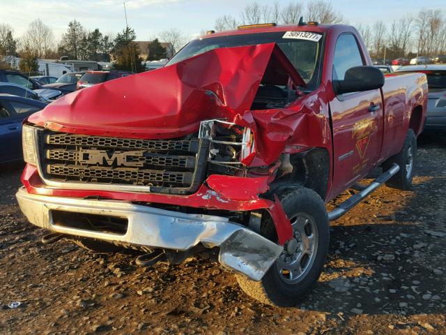 1GT02ZCG0CZ275052 - 2012 GMC SIERRA K25 RED photo 2