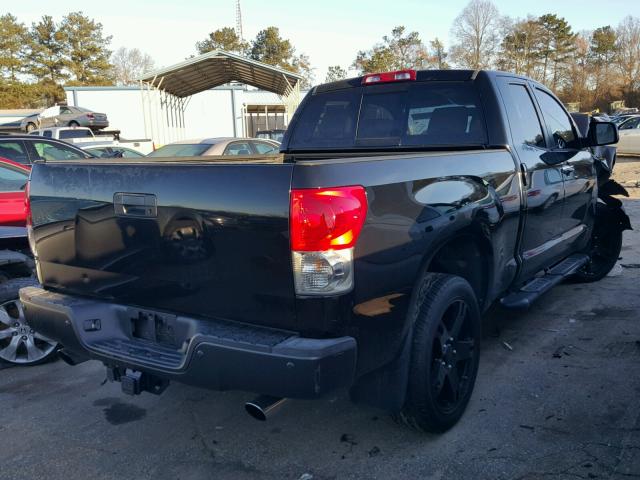 5TFBV58197X017224 - 2007 TOYOTA TUNDRA DOU BLACK photo 4