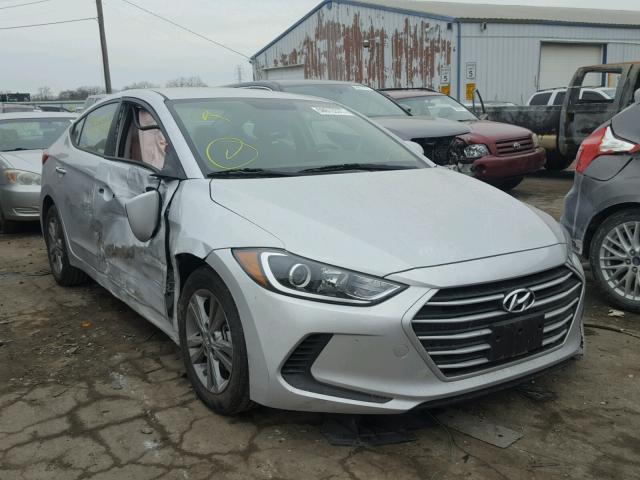 KMHD84LF5HU427076 - 2017 HYUNDAI ELANTRA SE GRAY photo 1