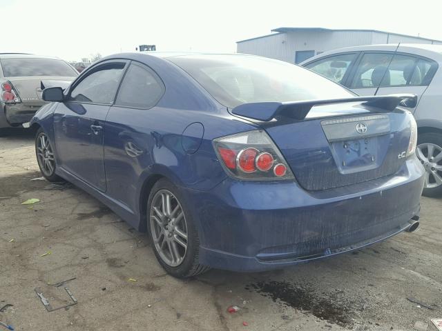 JTKDE167590290139 - 2009 TOYOTA SCION TC ლურჯი ფოტო 3