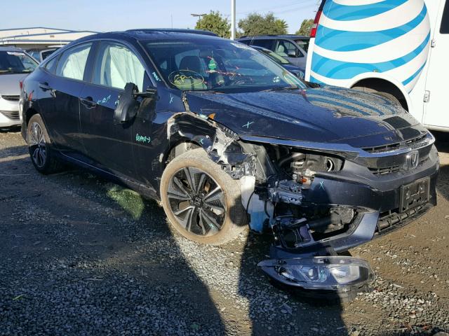 19XFC1F37GE206801 - 2016 HONDA CIVIC EX ლურჯი ფოტო 1