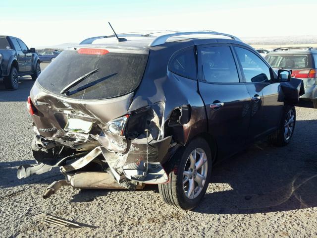 JN8AS5MV3AW135686 - 2010 NISSAN ROGUE S BROWN photo 4