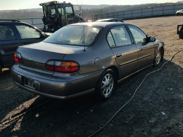 1G1NE52J7X6172052 - 1999 CHEVROLET MALIBU LS BROWN photo 4