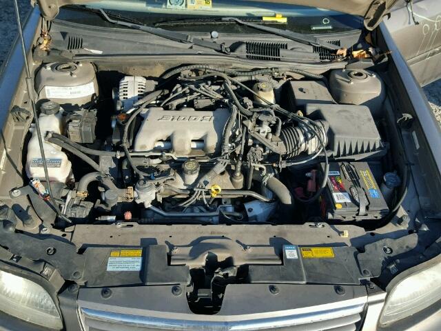 1G1NE52J7X6172052 - 1999 CHEVROLET MALIBU LS BROWN photo 7