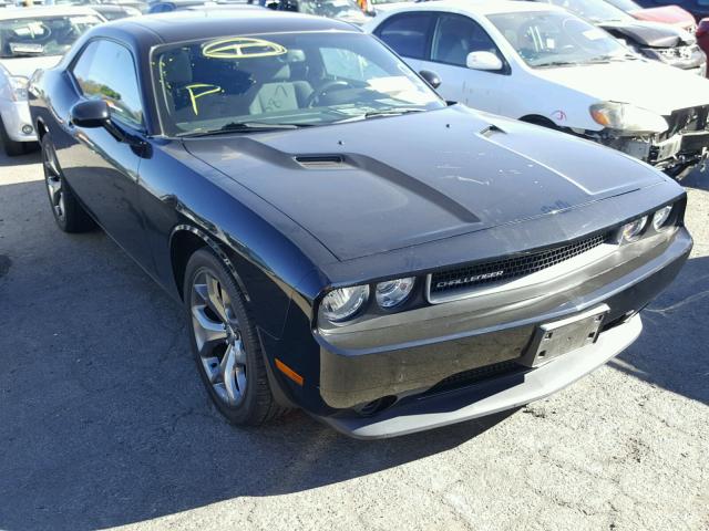 2C3CDYAG0EH294079 - 2014 DODGE CHALLENGER BLACK photo 1