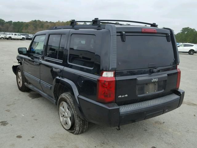 1J8HG48N06C149403 - 2006 JEEP COMMANDER შავი ფოტო 3