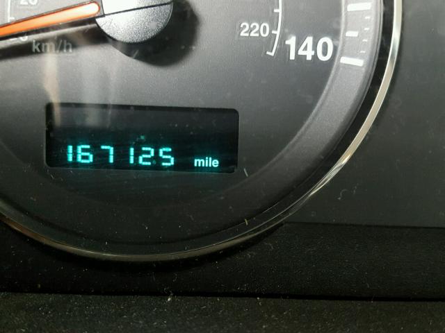 1J8HG48N06C149403 - 2006 JEEP COMMANDER შავი ფოტო 8