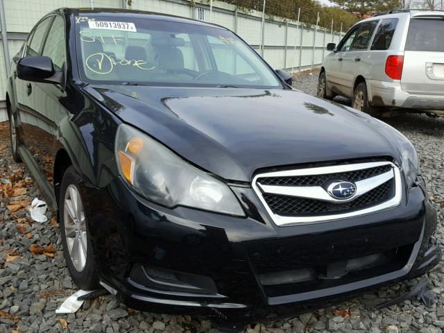 4S3BMBC64A3239057 - 2010 SUBARU LEGACY 2.5 BLACK photo 1