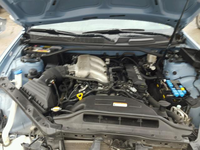 KMHHU6KH5AU023521 - 2010 HYUNDAI GENESIS CO BLUE photo 7