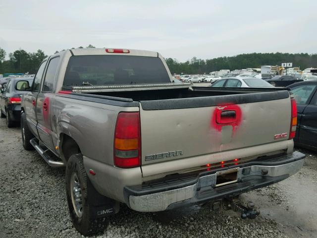 1GTGC13U73F225625 - 2003 GMC SIERRA C15 GOLD photo 3