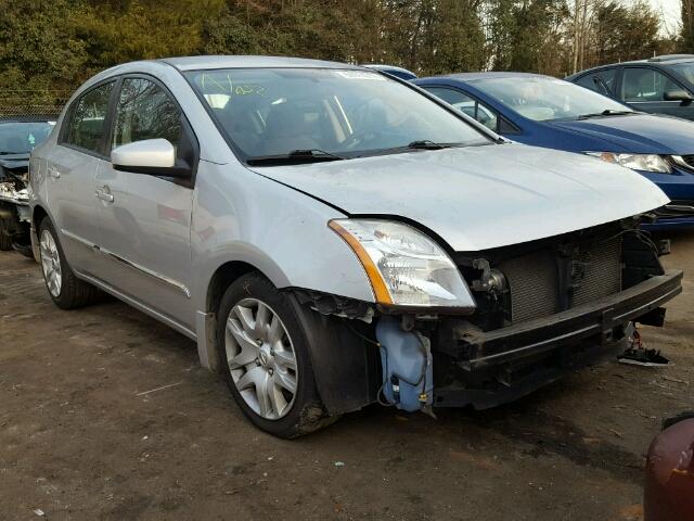 3N1AB6AP0CL713617 - 2012 NISSAN SENTRA 2.0 GRAY photo 1