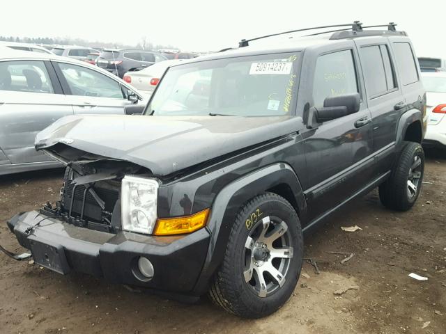 1J8HG48K29C519292 - 2009 JEEP COMMANDER BLACK photo 2